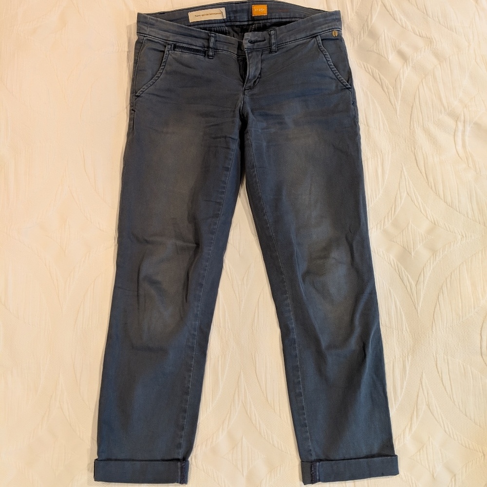 Pilcro Petite Cropped Chinos